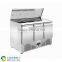 High Quality Pizza Prep Table Refrigerator Work Table