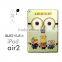 High Quality Soft Tpu Anti-Knock Cases With 3D Cute Despicable Me Designs for Apple IPad Air 1/2