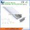 profile led strip light plastic cover/ led profile for walling lighting
