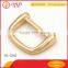 Hot sale decorative fashion D Rings for handbag accessories