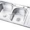 SC-212 2016 Best Selling Sri Lanka Double Bowl Stainless Steel Kitchen Sink