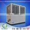 Domestic monobloc heating cooling chiller for pool water