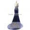 RASA-51 Luxury Crystal Sweetheart Formal Evening Party Gown Sleeveless Full Length Sequins Low Back Navy Blue Mermaid Prom Dress                        
                                                Quality Choice