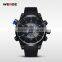 WEIDE 2015 high quality Men's Wristwatches design japan movement alloy case PU band fashion men's watch WH3401B