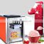 2 Tanks 3 Flavors Commercial Soft Ice Cream Machine for Sale