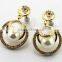 Crystal Diamond Gold Fashion Cheap Pearl Earring
