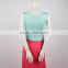 guangzhou maxi dress contrast color rayon cheap dress