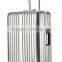 Decent Al luggage and shinny ABS+PC aluminum frame colourful trolley luggage