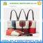 Promotional cheap fashion design multi-functional lady 600d polyester canvas tote bag