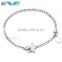 Stainless steel jewelry hope chain bracelet