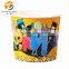 Wholesale disposable paper popcorn buckets/box packaging
