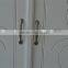 French style modern bedroom furniture oak wood wardrobe with two door