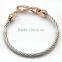 Alibaba Hot Products Wire Gold Silver Rose Gold Bracelets