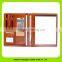 Newly Arrival document holder Top Quality Handmade Leather Clear Holder File A4 16037
