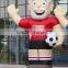 Inflatable Holland Cartoon Balloon,Inflatable Abraham with football/soccer F8010
