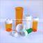 6DR to 60DR Plastic Vials with Cap