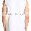 Daijun OEM Slim Fit 100% Cotton Plain Man White Tank Tops in Bulk