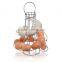 Chrome Plated Freestanding Egg Skelter