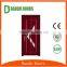 best price fancy wood door design interior pvc coated wood door