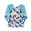 Hi Sprout Infant Toddler Baby Waterproof Bib with Sleeves&Pocket