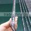 Clear PVC RGB full color LED metero starfall tube light for wedding party