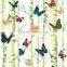 2016 beautiful butterfly design walllpaper for house decor usage