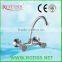 Hot selling high quality RTS 8828-5 double handle mural sink mixer