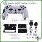 for PS4 Front Back Housing Controller Shell Polished Glossy Case Skin Cover Controller Grip Handle (Silver Color) for Ps4