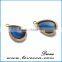 Turkish fashion jewelry wholesale women charms blue crystal ball jewelry pendants