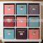 Collapsible Cube Fabric Office Storage Bin Box Basket organizer