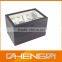 High quality factory customized made black pu leather watch gift box (ZDS-JS1408)