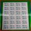 Cartoon fashion promotion pvc/paper sticker christmas sticker personalized postage stamp