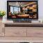 melamine particle board tv stand