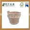 2015 china suppliers hot selling heart shape one sets of decorative wooden bucket with cheap price