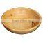 Dining eco friendly FSC food grade decoration craft wooden bowl