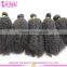 2016 New Products Brazilian Afro Kinky Hair Extensions 100% Unprocessed Afro Kinky Human Hair For Braiding