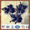 Hanging metal flower garden stakes