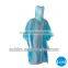 100% Clear Rain Fashion Poncho Rubber