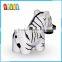 Multicolor Zebra Shaped Anti PU Stress Ball With Logo