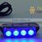 12V Car 4 Led Strobe Flash Lights Car Front Strobe Grille Light for Police Car
