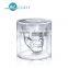 china supplier hot sell borosil double wall cold magic mug for 150ml