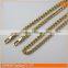 Dubai new gold chain design metal material for bag and purse