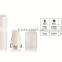 WY0118 classic PP bottle with shiny silver ring, cosmetic airless bottle