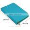 Portable Canvas Zippered Colored Pencil Case-Super Large Capacity 72 Slot Pencil Bag Pouch for Watercolor Pencils (Blue)