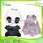 High quality colorful bear baby keychain pet plush toy for wedding flower