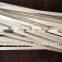 Flat disposable birch coffee sticks with custom logo