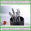 Cutlery Spoon Fork Knife Set With Plastic Handle With Standing Box