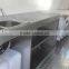 Double Color Customized Design Outdoor Street Mobile Fast Food Cart