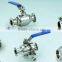 stainless steel Pneumatic Ball Valve,sanitary ball valve