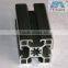 Aluminum black powder coated extrusion profile for industry console,work table